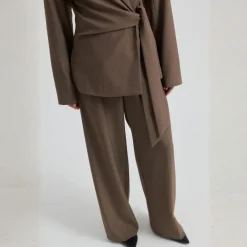 Second Female bukser - Dakota mid brown melange