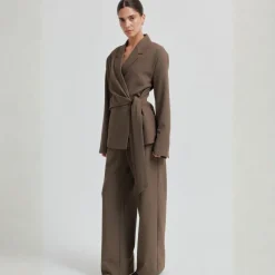 Second Female bukser - Dakota mid brown melange