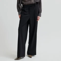 Second Female bukser - Drink black