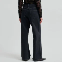Second Female jeans - Halliot Denim black denim