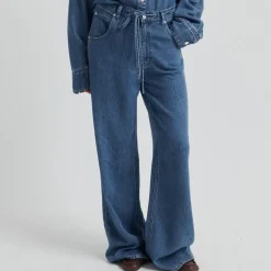 Second Female jeans - Irvina Denim blue denim