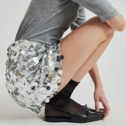 Second Female nederdel - Audra Short silver