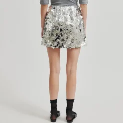 Second Female nederdel - Audra Short silver