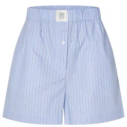 Second Female shorts - Alanis light blue stripe