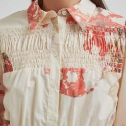 Second Female skjorte - Sirmione spiced coral