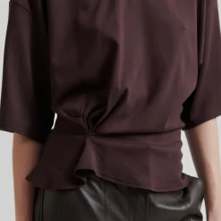 Second Female t-shirt - Missouri chocolate plum