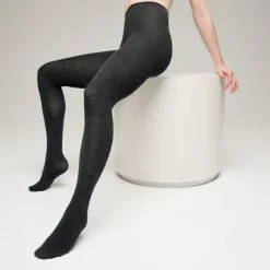 Sneaky Fox strømpebuks - Love You 80 denier black mell