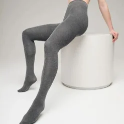 Sneaky Fox strømpebuks - Love You 80 denier granite