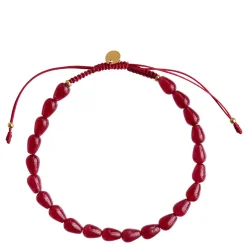 Stine A armbånd - 3223 Love Drop red