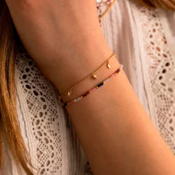 Stine A armbånd - 3184 Tout Petit Ile De L'amour guldbelagt