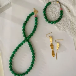 Stine A halskæde - 2066 Cherie Bon Bon green