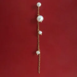 Stine A ørering - 1375 Callas Long guldbelagt