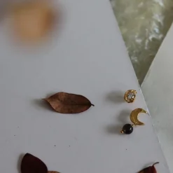 Stine A ørering - 1407 Petit Clare guldbelagt