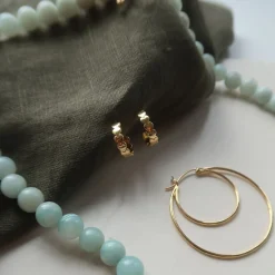 Stine A ørering - 1388 Petit Love Heart guldbelagt