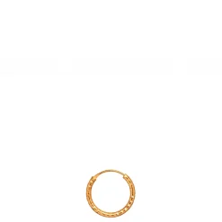 Stine A ørering - 1094 Petit Tinsel Creol guldbelagt