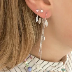 Stine A ørestik - 1089 Big Dot sølv