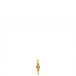 Stine A ørestik - 1005 Petit Bon-Bon White Zircon guldbelagt