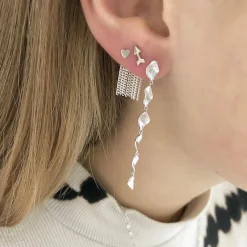 Stine A ørestik - 1006 Petit Love Arrow sølv