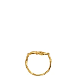 Stine A ring - 4054 Funky Heart guldbelagt