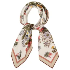 Tapis Noir tørklæde - Small Classical Flower Stripe