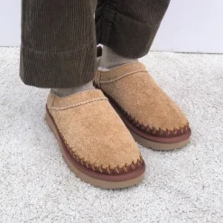 UGG sko - Classic Micro Biarritz chestnut