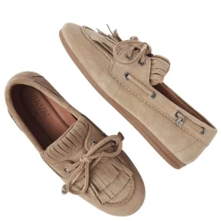 Via Vai loafers - June Loua sierra noisette